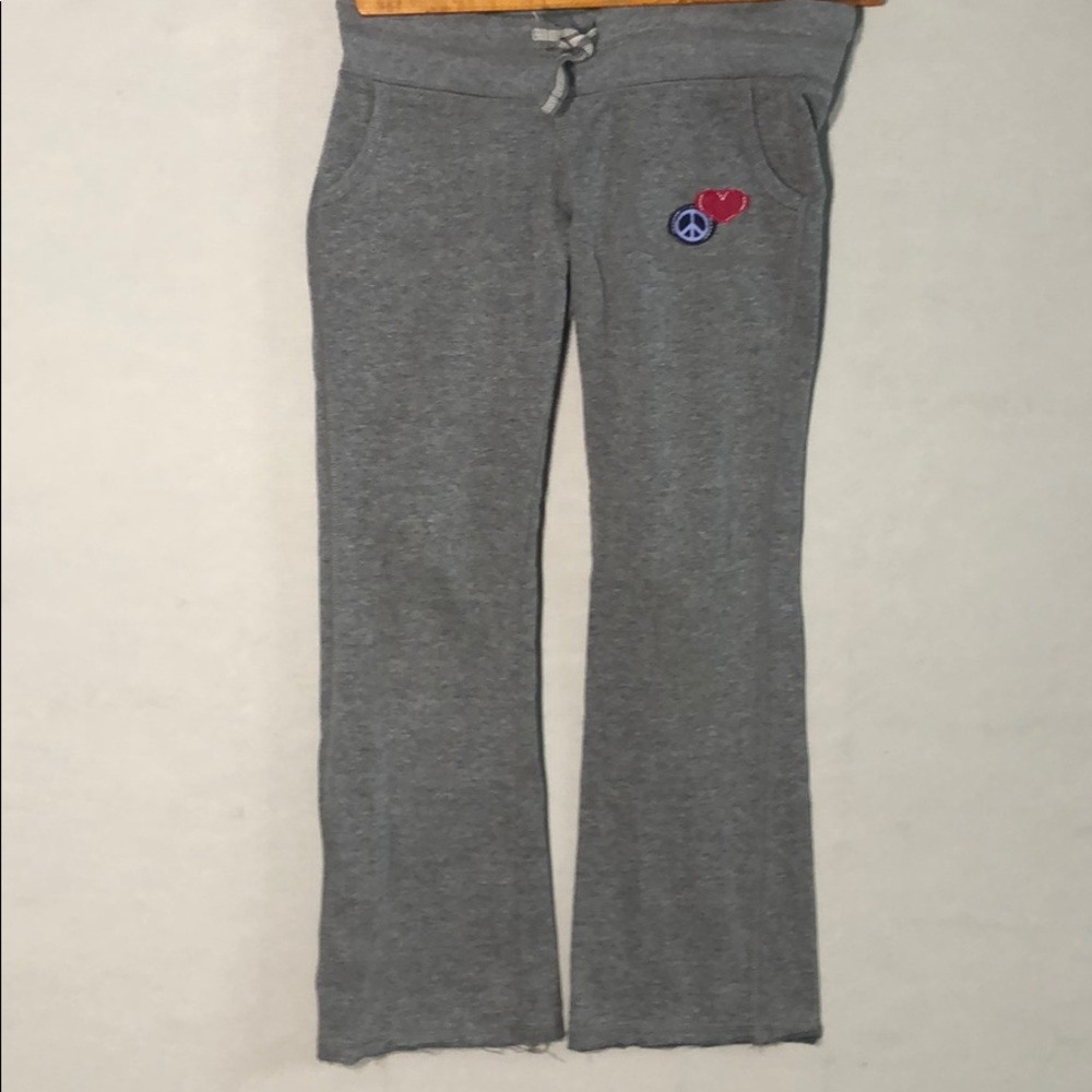 Mudd Girls Gray Sweatpants - size 7